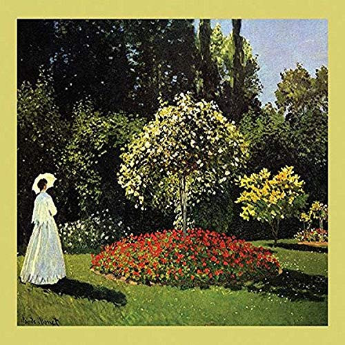 Buyenlarge 0-587-19438-3-P1218 Woman in The Garden Paper Poster, 12" x 18" Buyenlarge 0-587-19438-3-P1218 Woman in The Garden Paper Poster, 12" x 18"