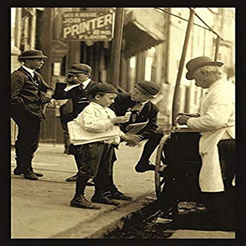 Buyenlarge 0-587-19625-4-P1218 Where The Newsboy's Money Goes Paper Poster, 12" x 18"