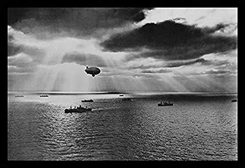Buyenlarge United Nations Convoy Peacefully Sailing - 16" X 24" Fine Art Giclee Print