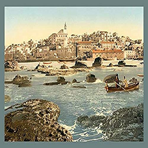 Buyenlarge 0-587-19714-5-P1218 The Holy Land from The Sea Paper Poster, 12" x 18"