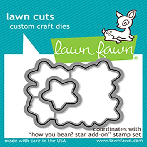 Lawn Fawn Lawn Cuts Custom Craft Die - LF1691 How You Bean? Stars