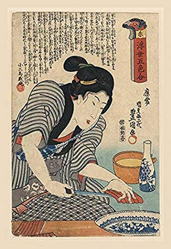 Buyenlarge Preparing Dinner - 8" X 12" Fine Art Giclee Print