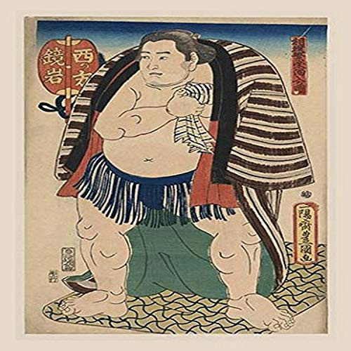 Buyenlarge "Victorious Sumo Paper Poster, 18" x 27"