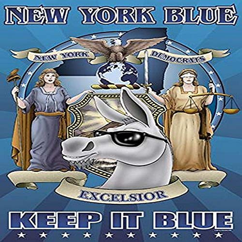 Buyenlarge 0-587-20434-6-G1827 'New York Blue-Keep it Blue' Giclee Fine Art Print, 18" x 27" Buyenlarge 0-587-20434-6-G1827 'New York Blue-Keep it Blue' Giclee Fine Art Print, 18" x 27"