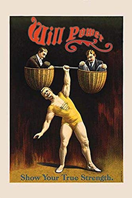 Buyenlarge 0-587-20610-1-G1624 Will Power Fine Art Giclee Print, 16" x 24"