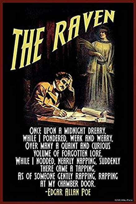 Buyenlarge 0-587-20734-5-G1624 The Raven Fine Art Giclee Print, 16" x 24"