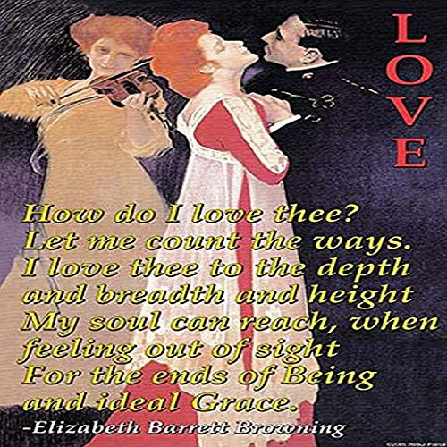 Buyenlarge 0-587-20747-7-P1218 How Do I Love Thee? Paper Poster, 12" x 18"