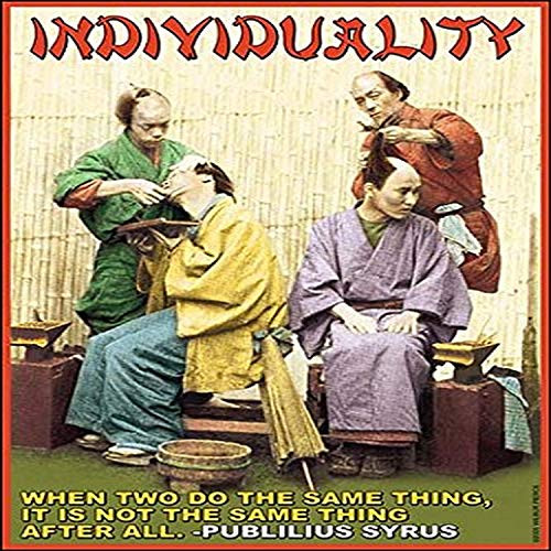 Buyenlarge 0-587-20827-9-G1827 'Individuality' Giclee Fine Art Print, 18" x 27"