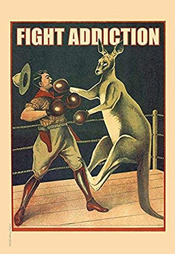 Buyenlarge 0-587-20860-0-P1218 Fight Addiction Paper Poster, 12" x 18"