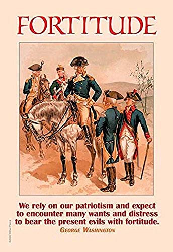 Buyenlarge Fortitude - We Rely on Our Patriotism - 8" X 12" Fine Art Giclee Print