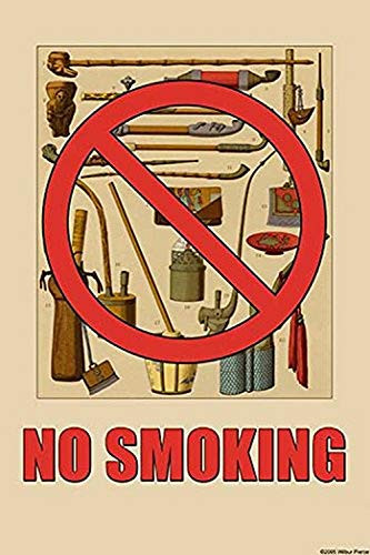 Buyenlarge 0-587-20930-5-G1624 No Smoking Fine Art Giclee Print, 16" x 24"