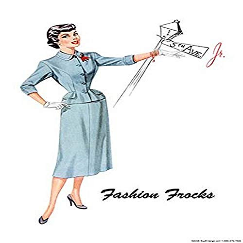 Buyenlarge 0-587-21261-6-P1218 Fashion Frocks Paper Poster, 12" x 18"
