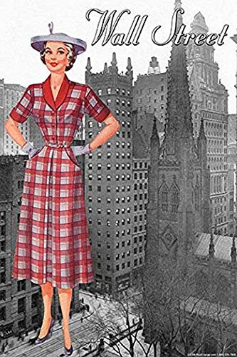 Buyenlarge Wall Street Dress 1950-16" X 24" Fine Art Giclee Print