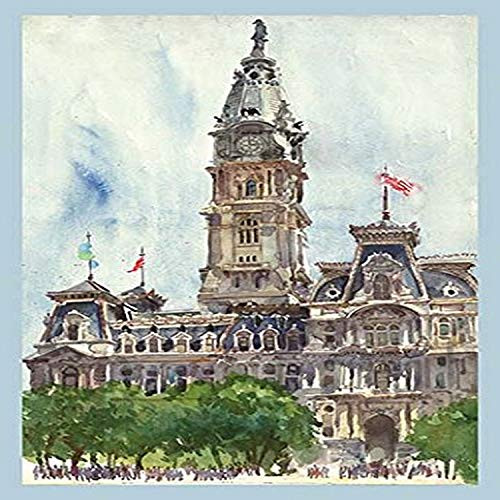 Buyenlarge 0-587-21346-9-G1827 'Phila. Ciy Hall II' Giclee Fine Art Print, 18" x 27" Buyenlarge 0-587-21346-9-G1827 'Phila. Ciy Hall II' Giclee Fine Art Print, 18" x 27"