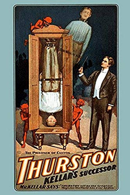 Buyenlarge The Prisoner of Canton: Thurston Kellar's Successor - 8" X 12" Fine Art Giclee Print