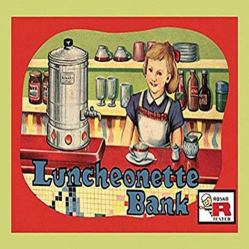 Buyenlarge 0-587-21669-7-P1218 Luncheonette Bank Paper Poster, 12" x 18"