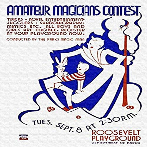 Buyenlarge "Amateur Magicians Contest Paper Poster, 18" x 27"