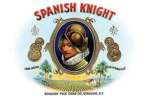Buyenlarge Spanish Knight - 8" X 12" Fine Art Giclee Print