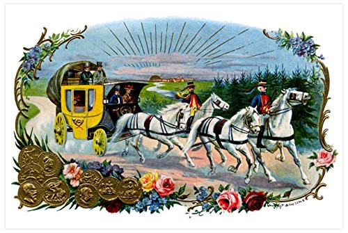 Buyenlarge 0-587-21932-7-P1218 Noble Coach Paper Poster, 12" x 18"