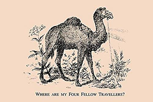Buyenlarge Where are My Four Fellow Travelers? - 8" X 12" Fine Art Giclee Print