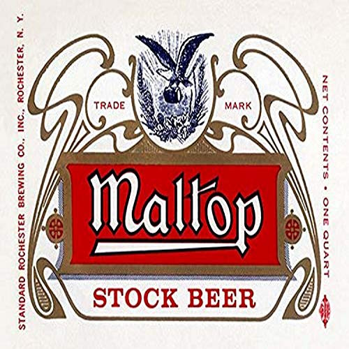Buyenlarge "Maltop Stock Beer Paper Poster, 18" x 27"