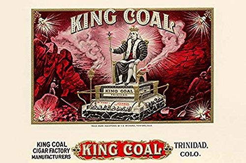 Buyenlarge King Coal - 8" X 12" Fine Art Giclee Print