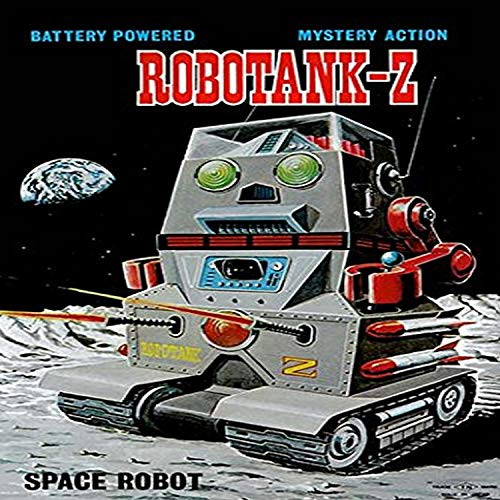Buyenlarge 0-587-22664-1-P1218 Robotank Z Space Robot Paper Poster, 12" x 18" Buyenlarge 0-587-22664-1-P1218 Robotank Z Space Robot Paper Poster, 12" x 18"