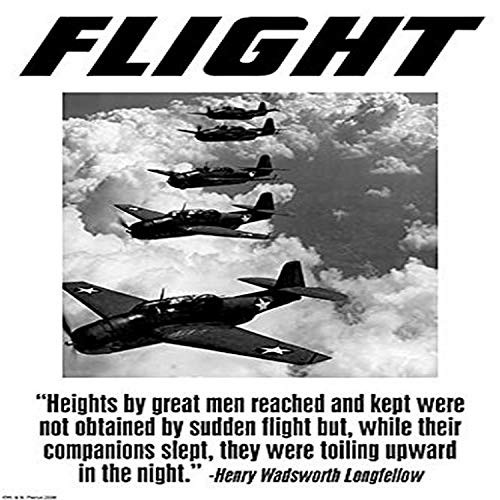 Buyenlarge 0-587-22741-9-P1218 Flight Paper Poster, 12" x 18"