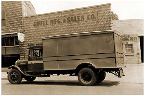 Buyenlarge "Giffel Manufacturing & Sales Company Delivery Truck Paper Poster, 18" x 27" Buyenlarge "Giffel Manufacturing & Sales Company Delivery Truck Paper Poster, 18" x 27"