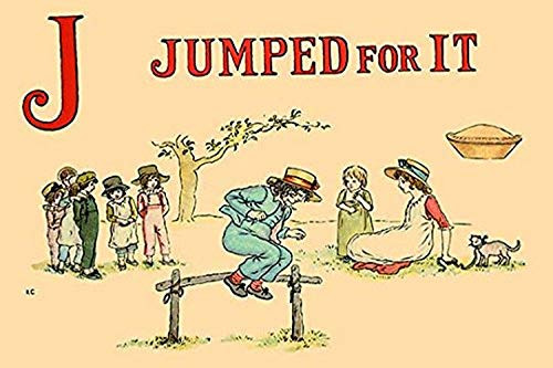 Buyenlarge 0-587-22843-1-G1624 J-Jumped for It Fine Art Giclee Print, 16" x 24" Buyenlarge 0-587-22843-1-G1624 J-Jumped for It Fine Art Giclee Print, 16" x 24"