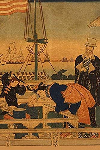 Buyenlarge Foreign Mercantile House in Yokohama Ijin Sho?Kan No Zu #1-16" X 24" Fine Art Giclee Print