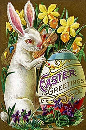 Buyenlarge Easter Greetings - 8" X 12" Fine Art Giclee Print. (Edition 3788),