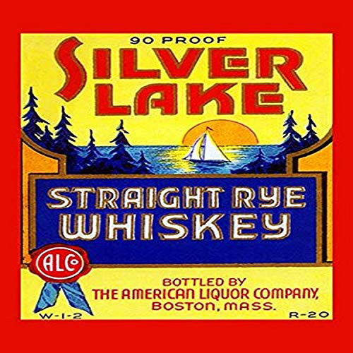 Buyenlarge 0-587-23014-2-P1218 Silver Lake Straight Rye Whiskey Paper Poster, 12" x 18"