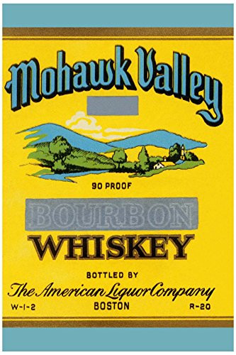 Buyenlarge "Mohawk Valley Bourbon Whiskey Paper Poster, 18" x 27"