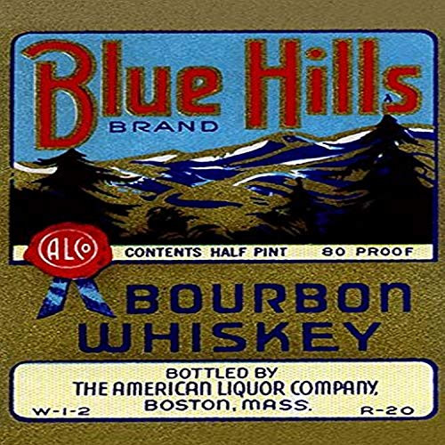 Buyenlarge 0-587-23027-4-P1218 Blue Hills Bourbon Whiskey Paper Poster, 12" x 18"