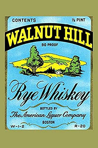 Buyenlarge Walnut Hill Rye Whiskey - 8" X 12" Fine Art Giclee Print