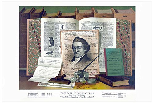 Buyenlarge "Noah Webster-Schoolmaster of The Republic Paper Poster, 18" x 27"