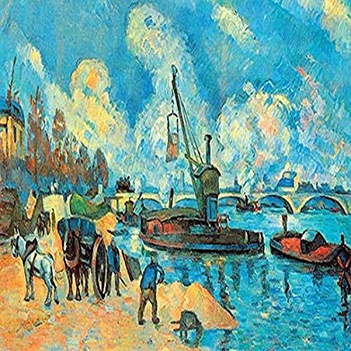 Buyenlarge 0-587-23226-9-G1827 'On The Banks of The Sein at Bercy' Giclee Fine Art Print, 18" x 27"