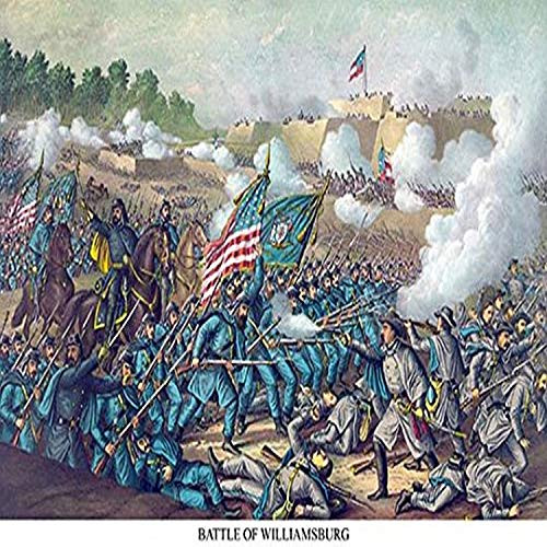 Buyenlarge 0-587-23275-7-P1218 Battle of Williamsburg or The Battle of Magruder Paper Poster, 12" x 18" Buyenlarge 0-587-23275-7-P1218 Battle of Williamsburg or The Battle of Magruder Paper Poster, 12" x 18"
