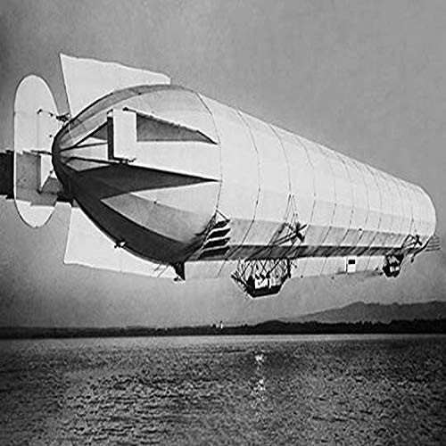 Buyenlarge 0-587-23412-1-P1218 Zeppelin in Flight Paper Poster, 12" x 18" Buyenlarge 0-587-23412-1-P1218 Zeppelin in Flight Paper Poster, 12" x 18"