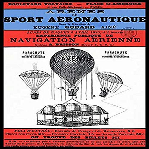 Buyenlarge 0-587-23427-x-P1218 Broadside Announcement of A Balloon Ascension (Edition 9723)," Paper Poster, 12" x 18"