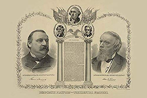 Buyenlarge 0-587-23650-7-P1218 Democratic Platform and Presidential Nominees Paper Poster, 12" x 18" Buyenlarge 0-587-23650-7-P1218 Democratic Platform and Presidential Nominees Paper Poster, 12" x 18"