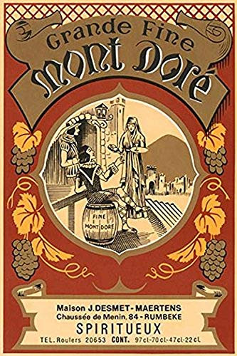 Buyenlarge 0-587-23928-x-P1218 Grand Fine Mont Dore Spiritueux Paper Poster, 12" x 18"