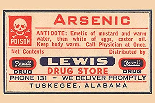 Buyenlarge 0-587-23957-3-P1218 Arsenic (Edition 8261)" Paper Poster, 12" x 18"