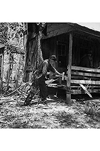 Buyenlarge 0-587-24098-9-P1218 Furniture Maker in The Ozarks Paper Poster, 12" x 18"