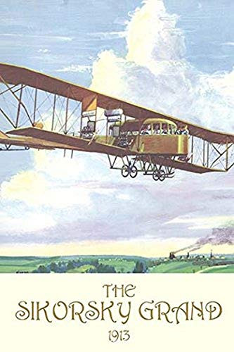 Buyenlarge 0-587-24378-3-P1827 The Sikorsky Grand, 1913" Paper Poster, 18" x 27"