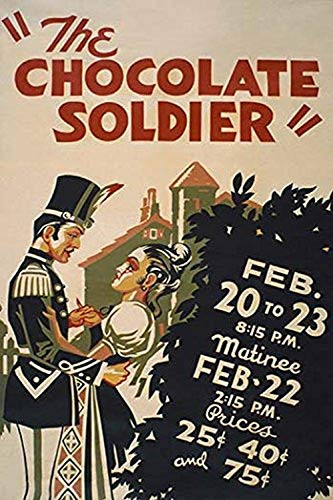 Buyenlarge 0-587-24472-0-P1218 Chocolate Soldier Paper Poster, 12" x 18"