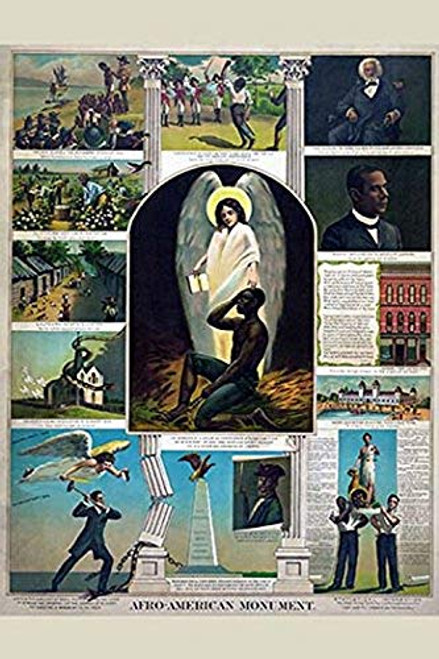 Buyenlarge 0-587-24490-9-P1218 African American Monument Paper Poster, 12" x 18"