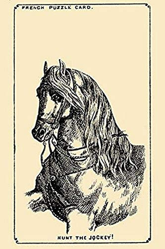 Buyenlarge 0-587-24659-6-P1218 Hunt The Jockey Paper Poster, 12" x 18"