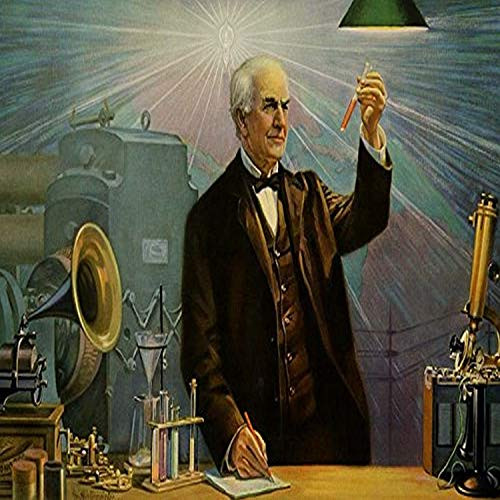 Buyenlarge 'Thomas Alva Edison' Paper Poster, 20 by 30-Inch